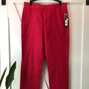 Marc by Marc Jacobs Straight Leg Pants | Fresh Red | NWT